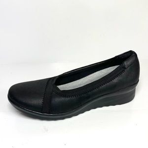 clarks women's caddell dash wedge pump